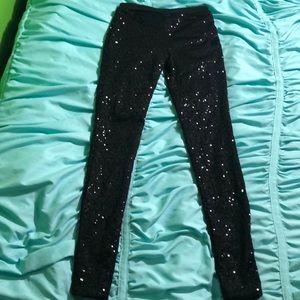 Shimmery tights